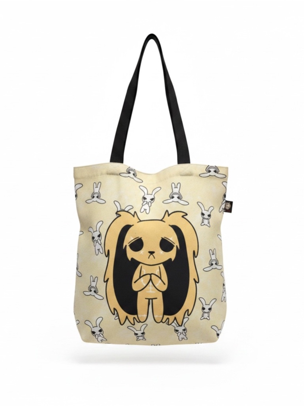 Plushie Dreadfuls Anxiety Rabbit Tote Bag - SKU 1153